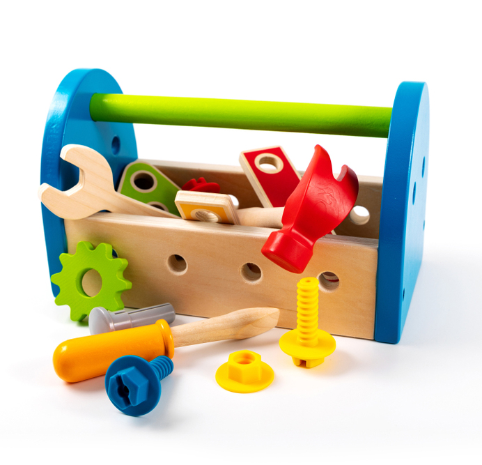 Picture of Kids' Wooden Tool Kit